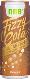 Njie Fizzy Cola Sugar Free Sparkling Energy